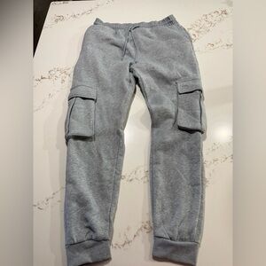 BLUE ICE Gray Cargo Joggers NWT